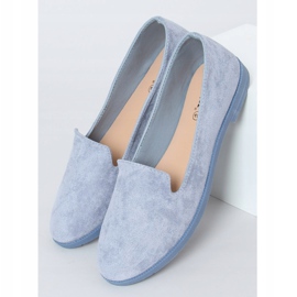 Modré dámské pány JX77P L.BLUE modrý 1