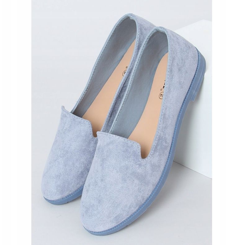 Modré dámské pány JX77P L.BLUE modrý 1