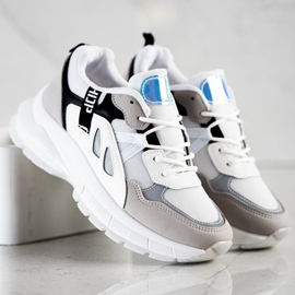 SHELOVET Tenisky na platformě se sítí vícebarevný 2