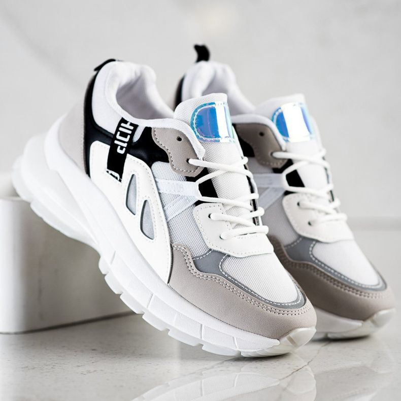 SHELOVET Tenisky na platformě se sítí vícebarevný 2