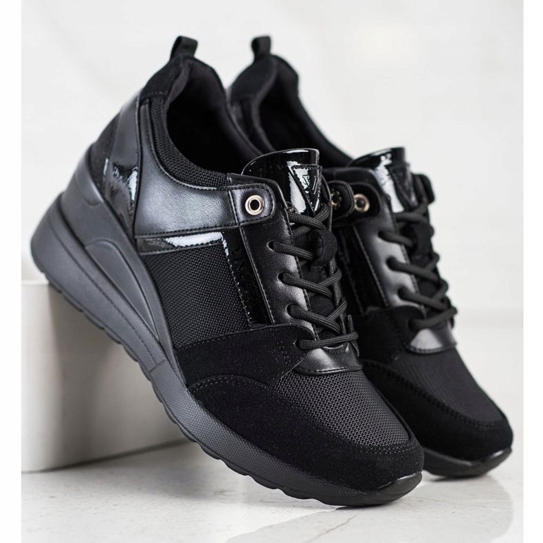 Stylové tenisky VINCEZA černá 2