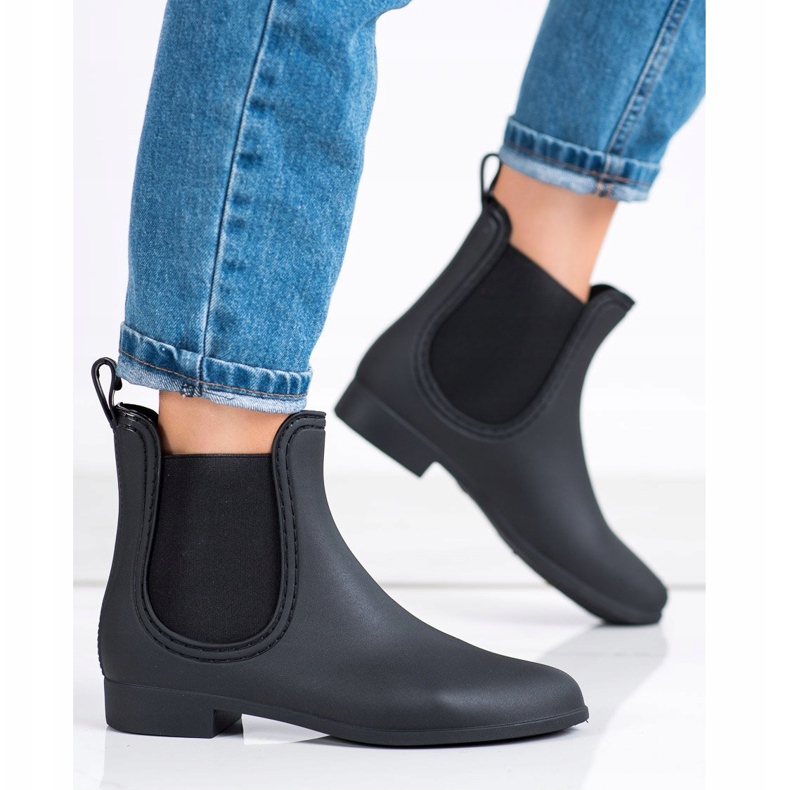 SHELOVET Matt galoše černá 1