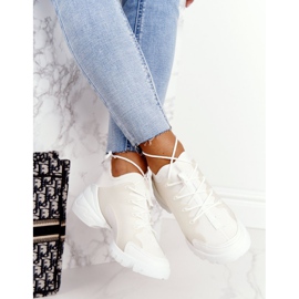 Dámské sportovní boty Tenisky White Born This Way bílý 1