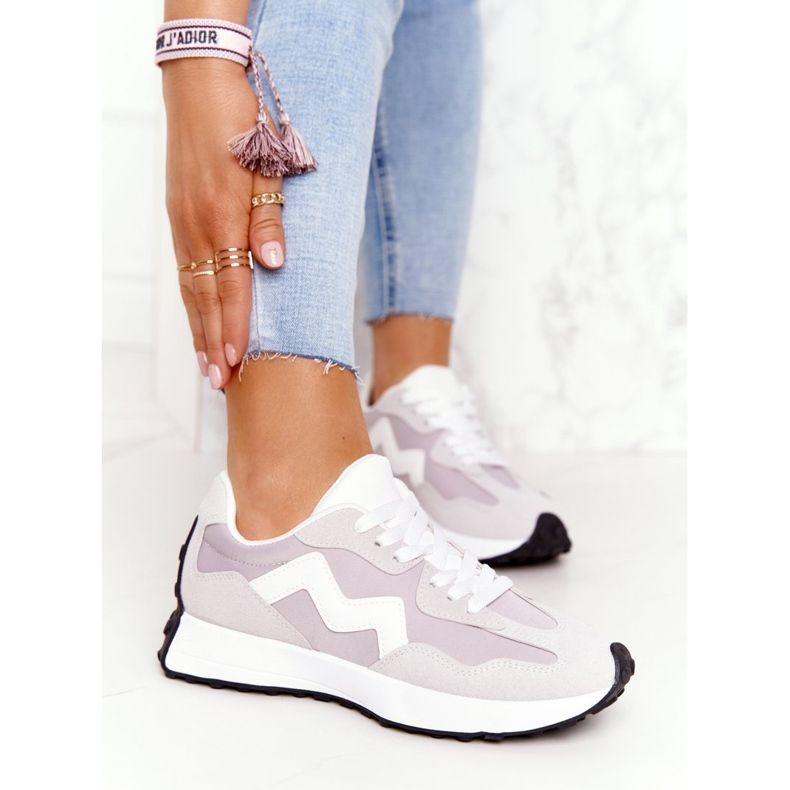 PS1 Dámská sportovní obuv Tenisky Grey Move On šedá 2