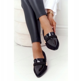 S.Barski Elegantní mokasíny S. Barski Premium Suede Black černá 2