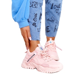 Evento Sportovní dámské tenisky Novinky 21SP26-3925 růžový 2 Evento Sportovní dámské tenisky Novinky 21SP26-3925 růžový 2