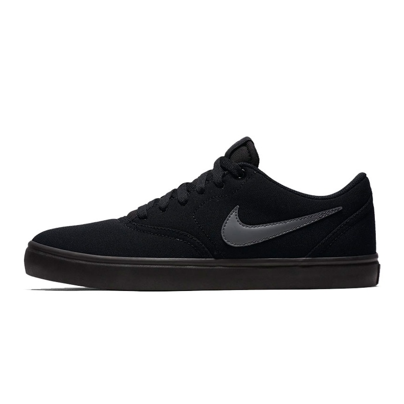 Pánské boty Nike Sb Check Solar Cnvs černé 843896 002 černý šedá 1