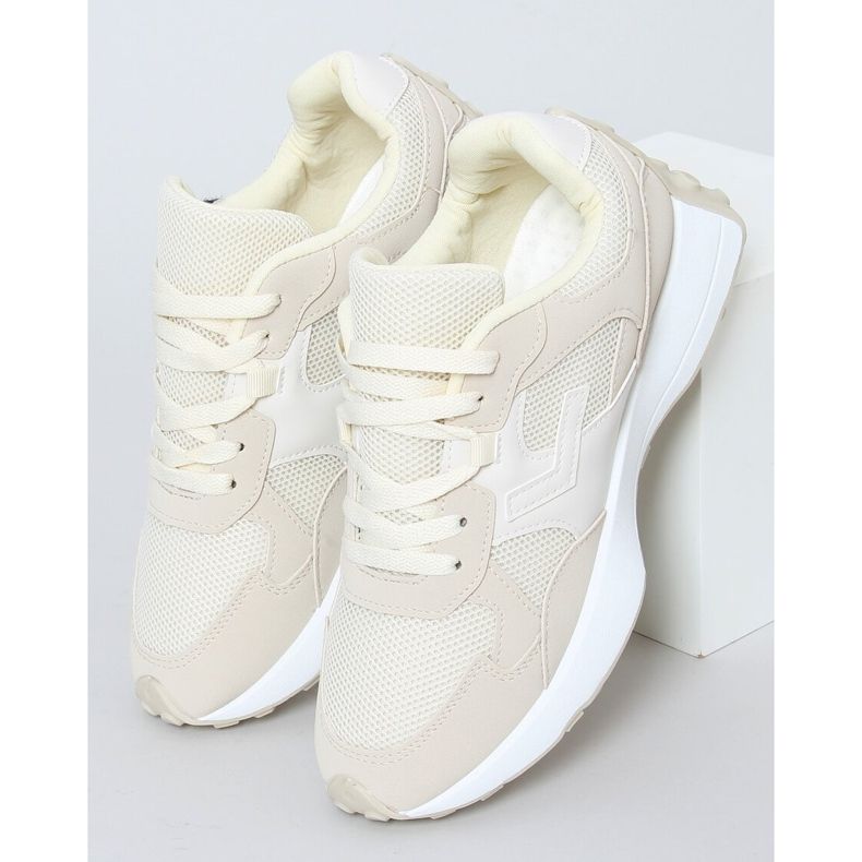 Béžová sportovní obuv BL209P béžový 1