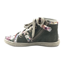 Dětská bota s kamínky 84254 Gray Bartek šedá 2