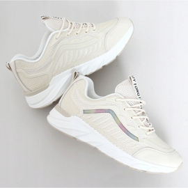 Béžová sportovní obuv pro ženy J143 Beige béžový 1