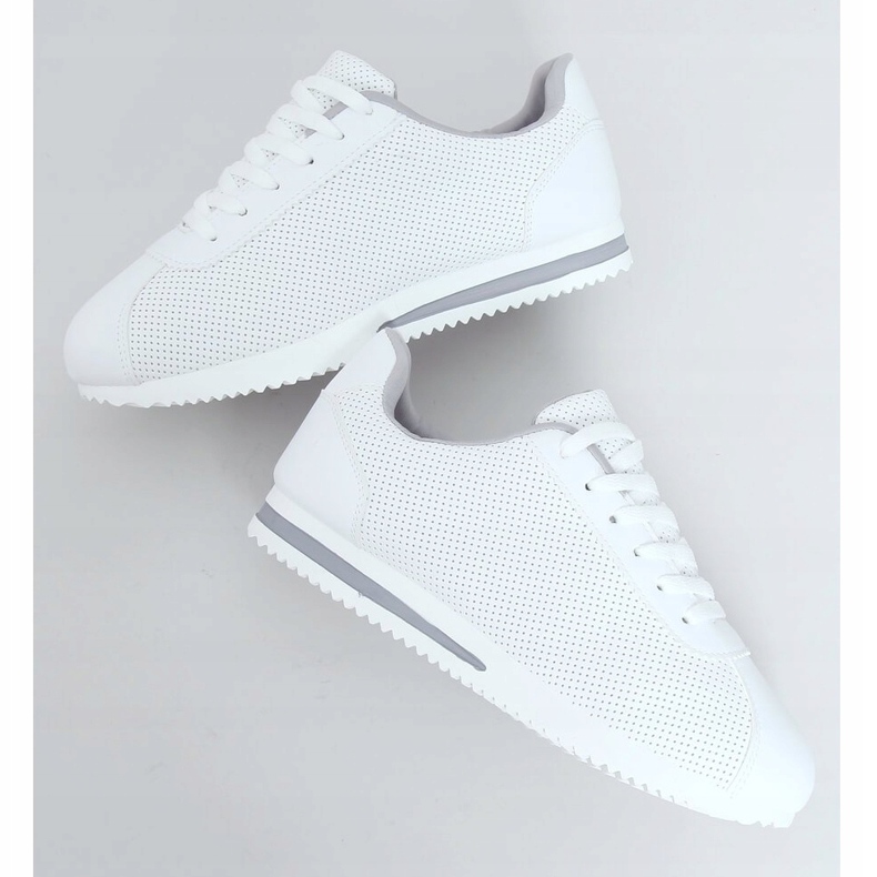 Bílá sportovní obuv BL221P Šedá bílý 1