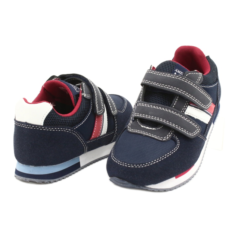 American Club Navy Blue Children's Shoes RH24 modrý 3