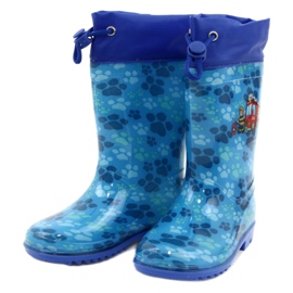American Club Americký modrý hasič Galoshes KAL04 červený 1