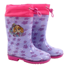 American Club American Lavender Wellies SKYE KAL04 fialový růžový 3