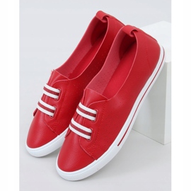 Červené dámské tenisky 6283 Red červený 1