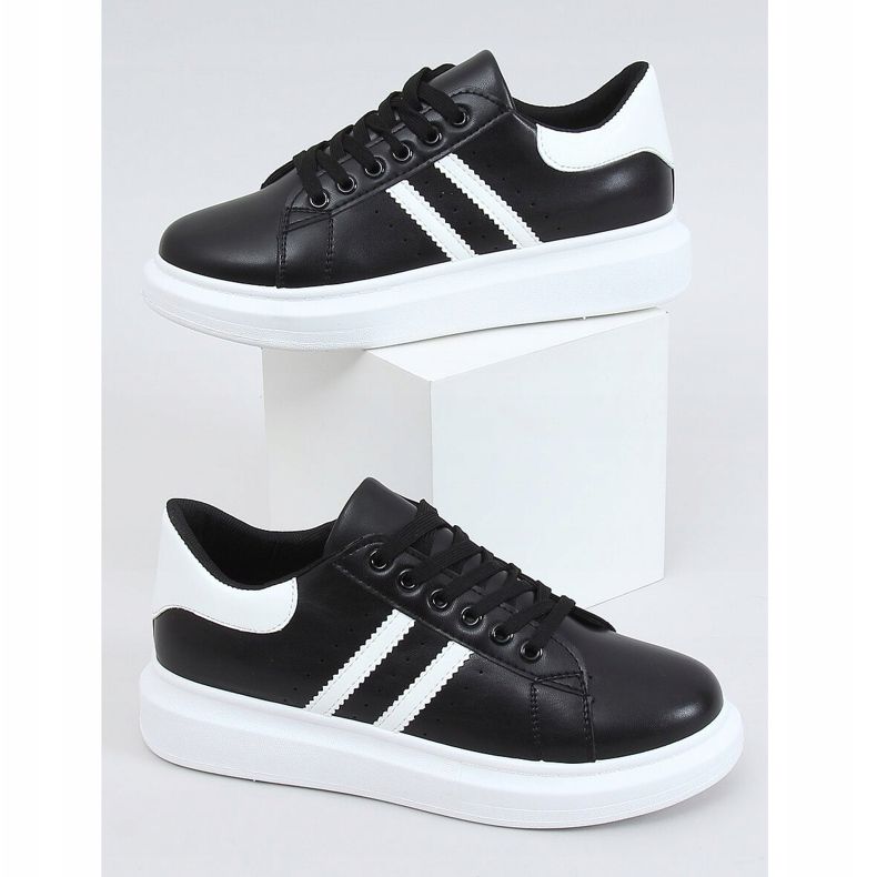 Černé dámské tenisky VL139P BLACK / WHITE bílý černý 1
