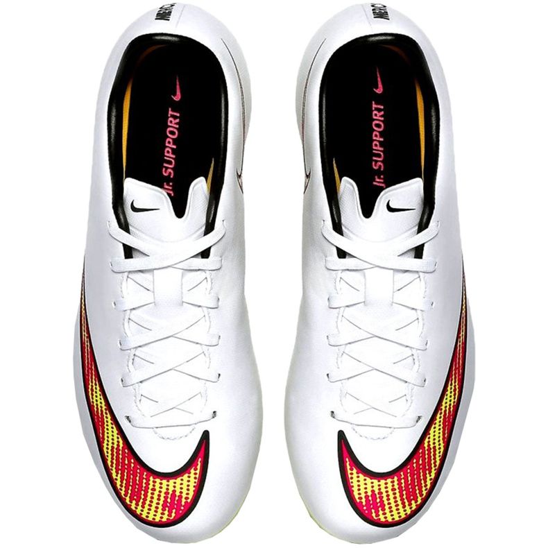 Kopačky Nike Mercurial Victory V Fg Jr 651634 170 bílý bílý 1