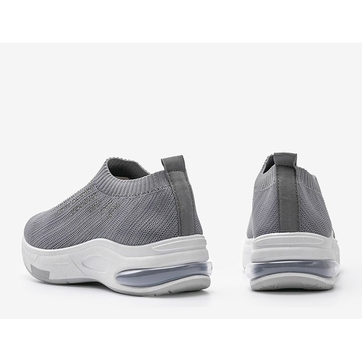 Šedé sportovní tenisky Lolly šedá 1 Šedé sportovní tenisky Lolly šedá 1