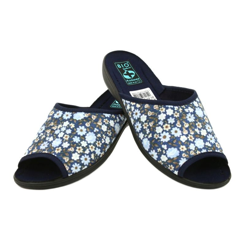 Pantofle na květiny Adanex Tęg. G1 / 2 18760 námořnická modř modrý 4