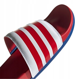 Pantofle Adidas Adilette Comfort M EG1853 bílý červené 2 Pantofle Adidas Adilette Comfort M EG1853 bílý červené 2