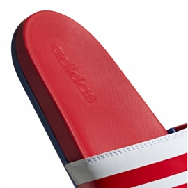 Pantofle Adidas Adilette Comfort M EG1853 bílý červený 4