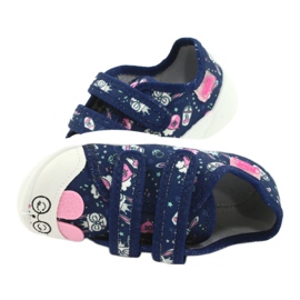 Dětské boty Befado 907P127 námořnická modrá růžový 9