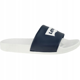 Levi's Batwing Slide Sandal 228998-756-51 bílý námořnická modrá 2