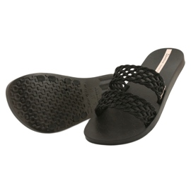 Ipanema Renda Fem 26506 Černé pantofle černý 3