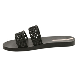 Ipanema Renda Fem 26506 Černé pantofle černý 1