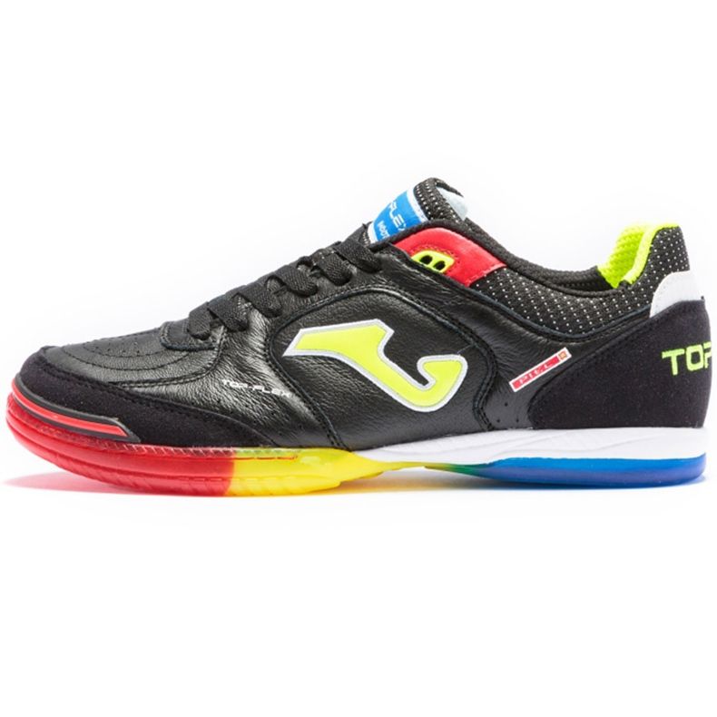 Joma Top Flex 2101 V kopačkách černo-žluto-modrá černý černý 1