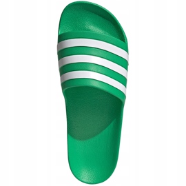 Zelené pantofle Adidas Adilette Aqua FY8048 zelená 1