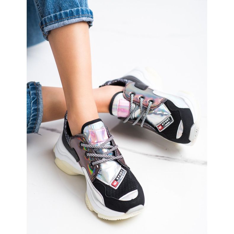 SHELOVET Sportovní módní barevné tenisky vícebarevný 1