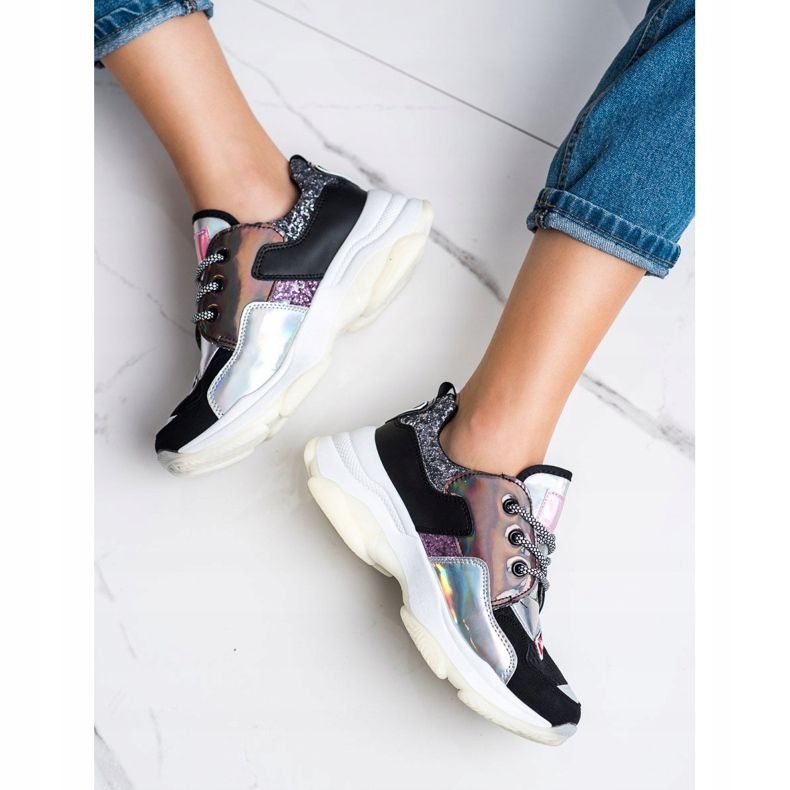 SHELOVET Sportovní módní barevné tenisky vícebarevný 2