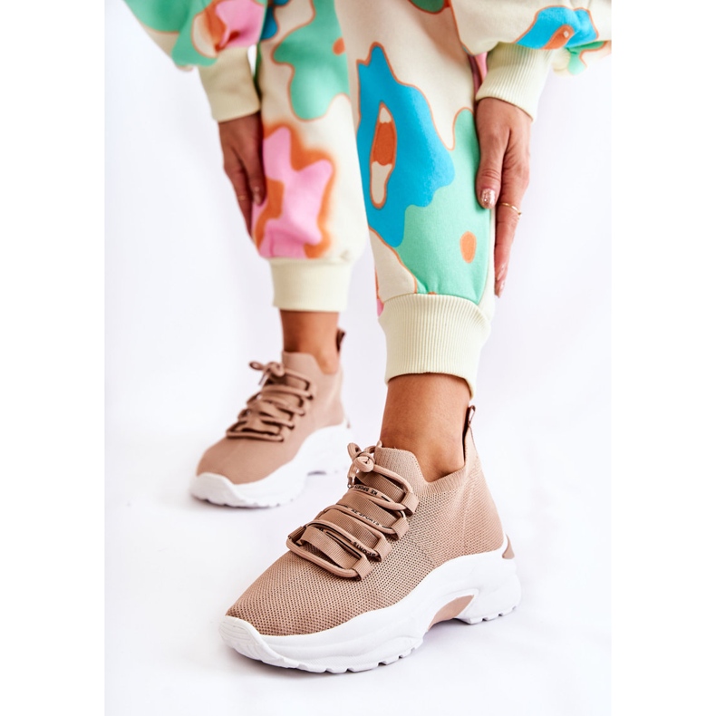 Dámské sportovní ponožky béžové KeSports béžový 1 Dámské sportovní ponožky béžové KeSports béžový 1