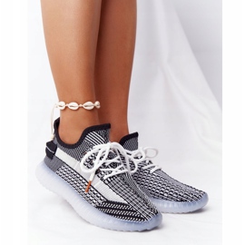 BM Sportovní boty na gelové podrážce černé Freestyler bílý 2