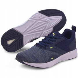 Dětská obuv Puma Nrgy Comet námořnická modrá 190675 17 zelená 2