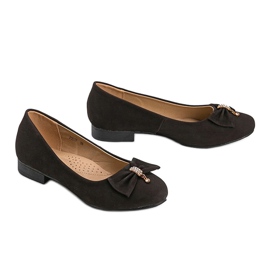 Ayana ploché podpatky hnědý 1