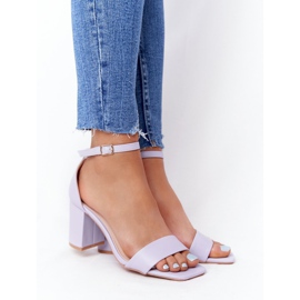 PS1 Sandály na vysokých podpatcích Violet Born This Way fialový 1 PS1 Sandály na vysokých podpatcích Violet Born This Way fialový 1