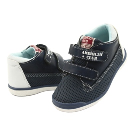 American Club Americká sportovní bota pro suchý zip GC12 Navy Blue modrý 4