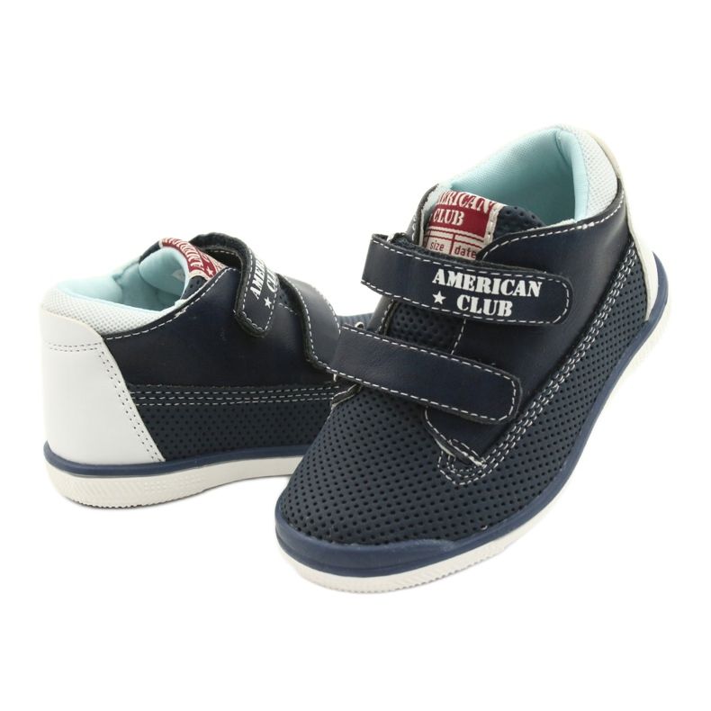 American Club Americká sportovní bota pro suchý zip GC12 Navy Blue modrý 4
