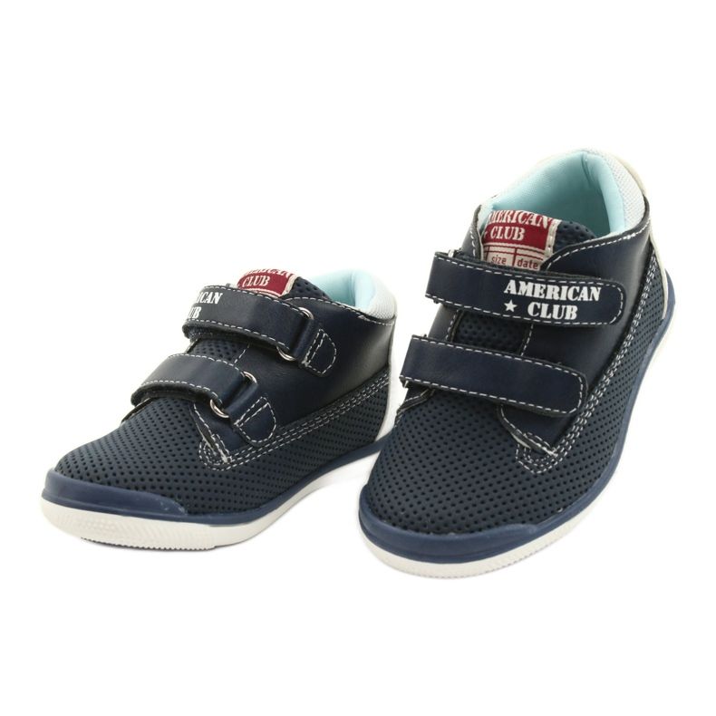 American Club Americká sportovní bota pro suchý zip GC12 Navy Blue modrý 3