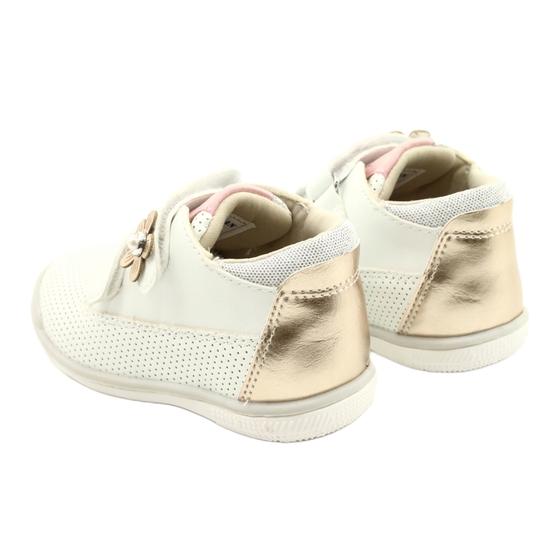 American Club Sportovní obuv se suchým zipem GC06 / 21 bílá a zlatá bílý 5 American Club Sportovní obuv se suchým zipem GC06 / 21 bílá a zlatá bílý 5