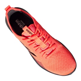 Běžecké boty adidas Fluidflow M EG3664 černý pomerančový 4