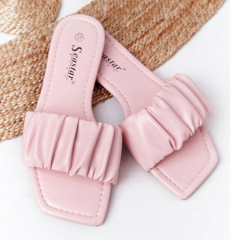 PS1 Dámské klasické růžové pantofle vypadají dobře růžový 1