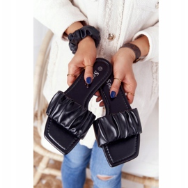 PS1 Dámské klasické černé pantofle vypadají dobře černá 1