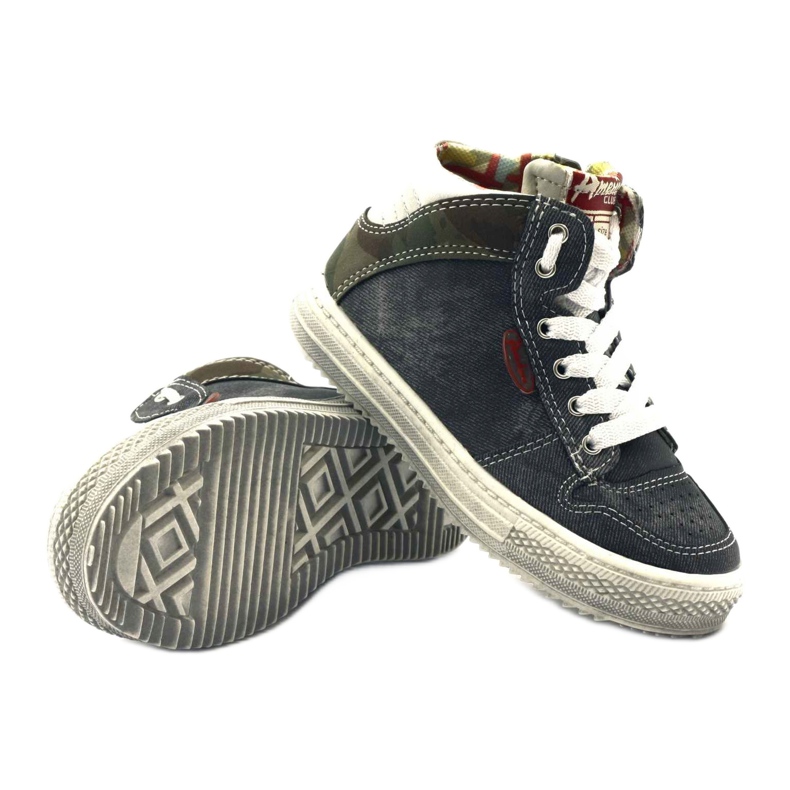 American Club Američtí 15194 šedí sportovní chlapci šedá vícebarevný 3