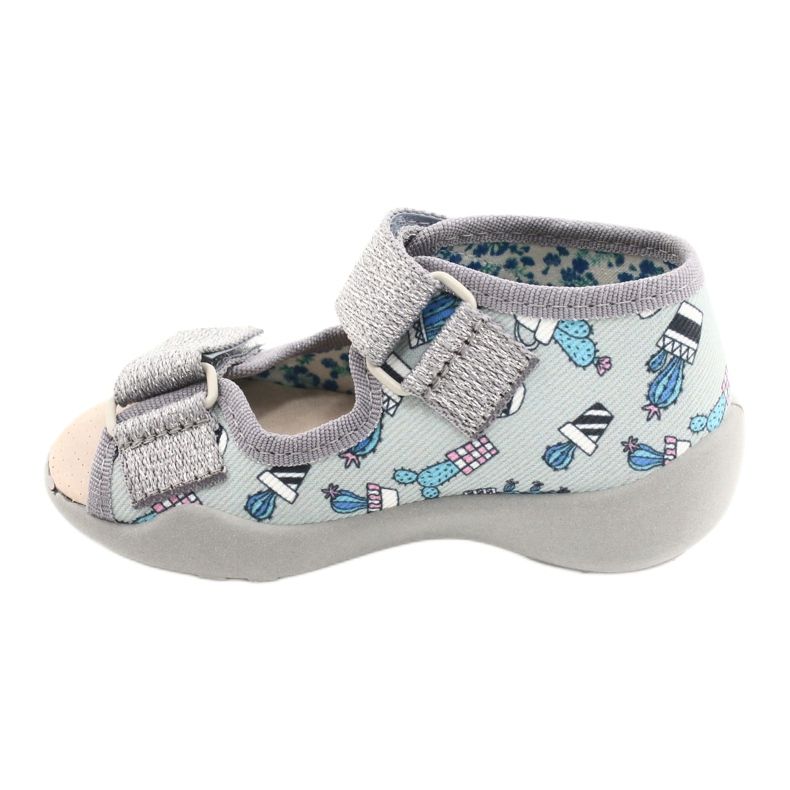 Befado žluté dětské boty 342P025 šedá 1