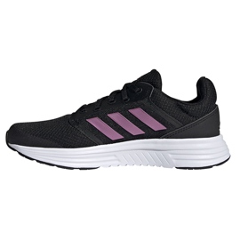 Dámské běžecké boty Adidas Galaxy 5 černé a růžové FY6743 černá růžový 1