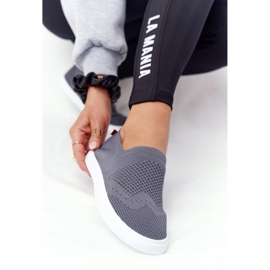 Dámské tenisky Nazouvací Big Star FF274A607 Šedá 2