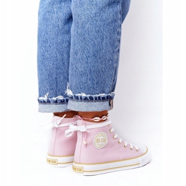 Dámské vysoké tenisky Big Star HH274447 růžové růžový 1
